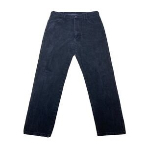 Rustler‎ Jeans Western Classic Straight Leg Denim Black Men's 38x32 Approx 37x31